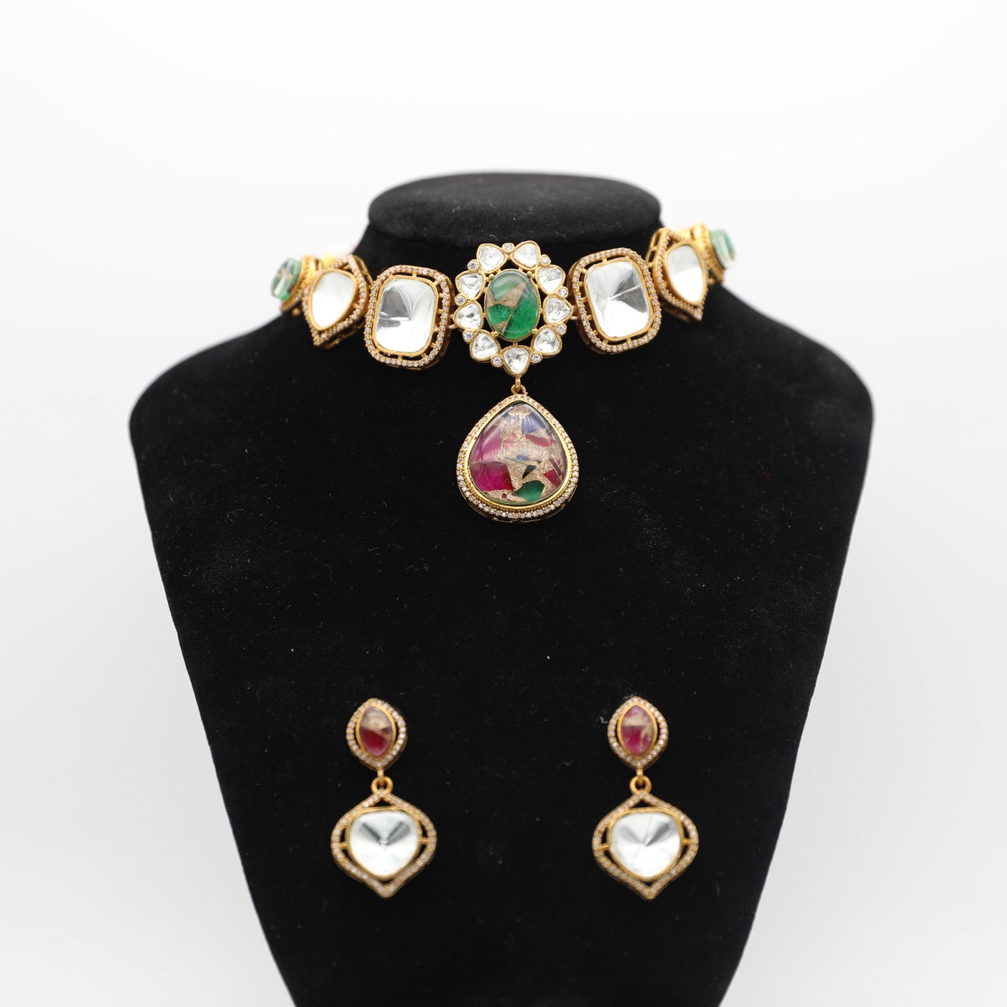 Moissanite Set β High Quality (π Blue, β€οΈ Red, π Multi, π Purple) πβ¨