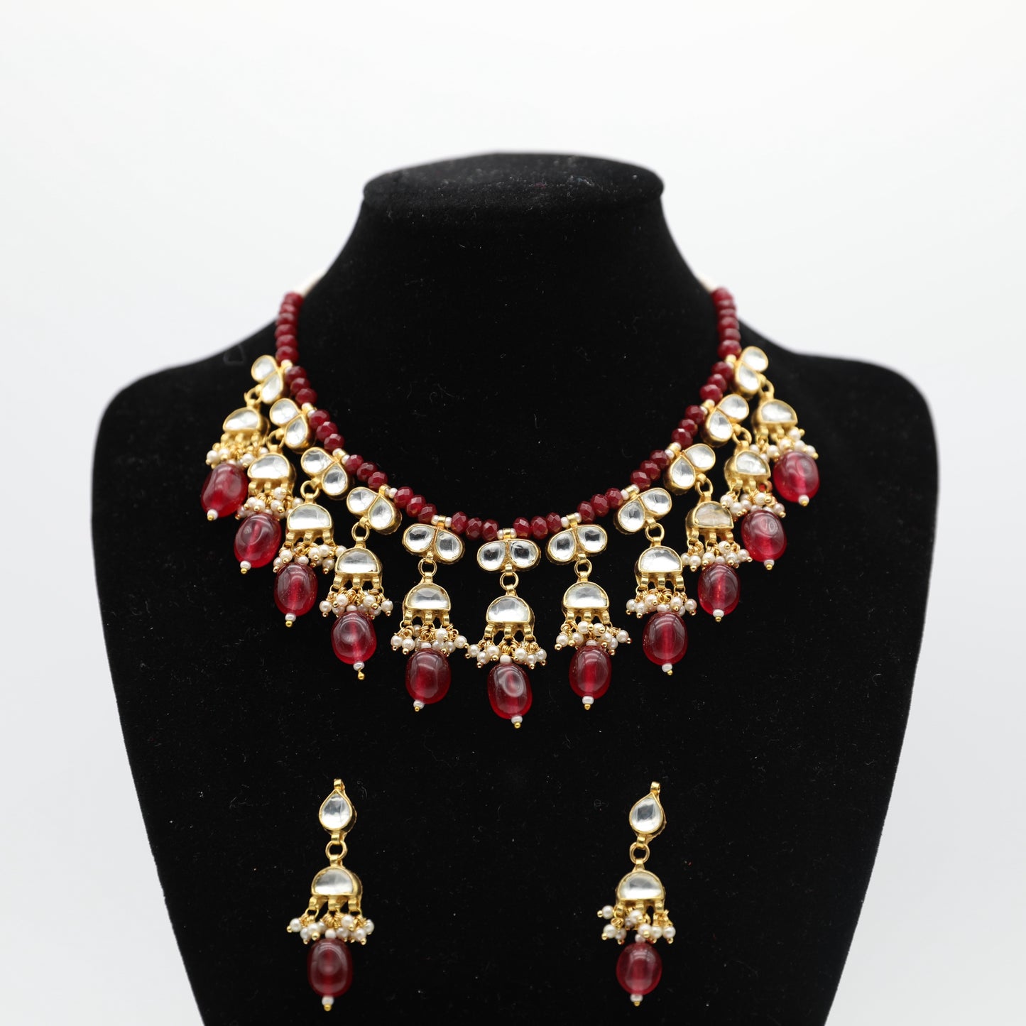 Appci Kudna Set – Ruby Red & Purple/Lavender 💎❤️💜👑✨