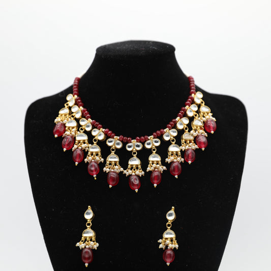 Appci Kudna Set – Ruby Red & Purple/Lavender 💎❤️💜👑✨